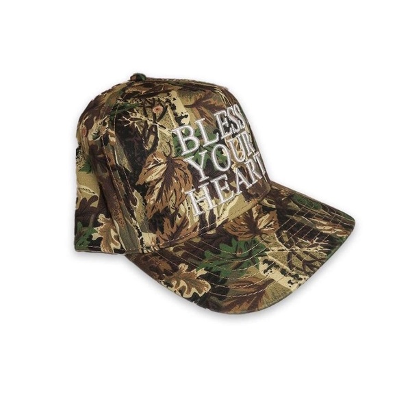 Camo bless your heart trucker hat - Picture 2 of 4